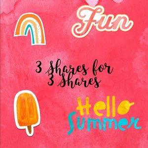 3 Shares for 3 Shares